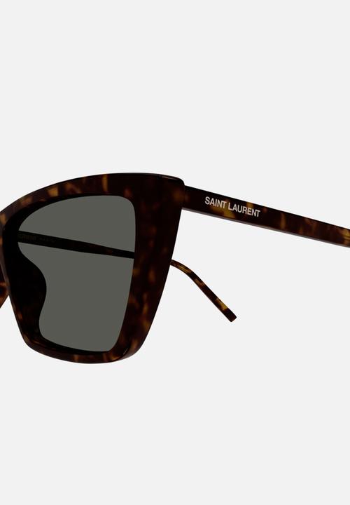 SAINT LAURENT - SL 737 MICA THIN-002 54mm- Havana