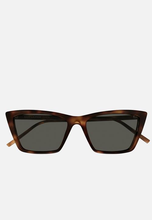 SAINT LAURENT - SL 737 MICA THIN-003 54mm- Havana