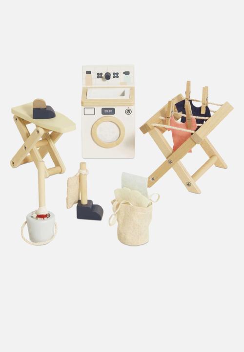 Le Toy Van - 16 Pcs Laundry Room - off white