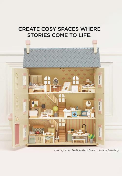 Le Toy Van - 16 Pcs Laundry Room - off white