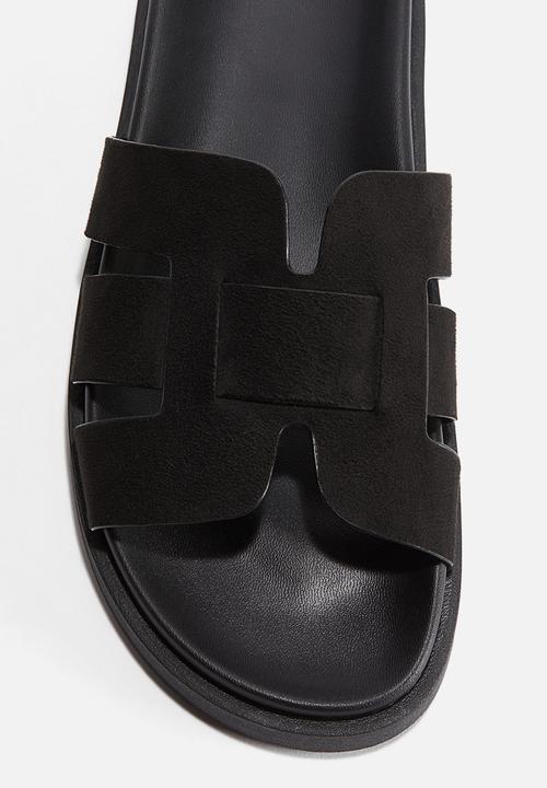 H&M - Sandals - black