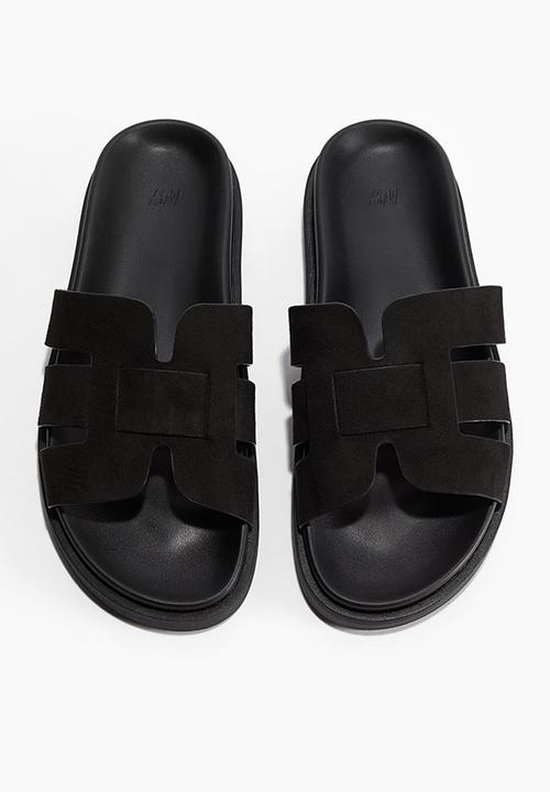 H&M - Sandals - black