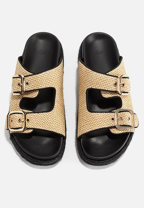 H&M - Espadrille-style sandals - beige
