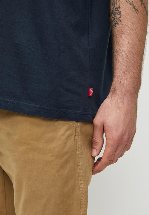 Levi’s® - Ss Relaxed Fit Tee - Ls&Co Prep Script Navy Blazer Graphic