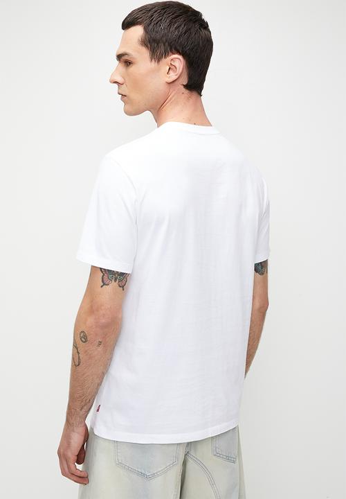 Levi’s® - Graphic Crewneck Tee - Ssnl Filled Bw1 White Plus