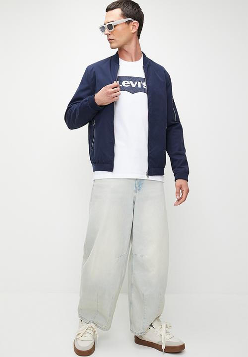 Levi’s® - Graphic Crewneck Tee - Ssnl Filled Bw1 White Plus