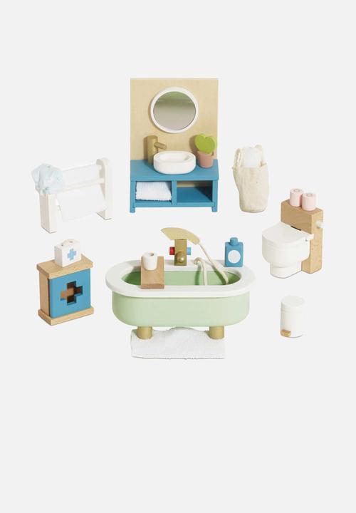 Le Toy Van - 19 Pc bathroom furniture - multi