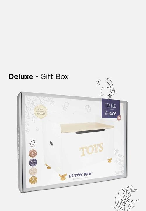 Le Toy Van - Classic Wooden Toy Chest - multi