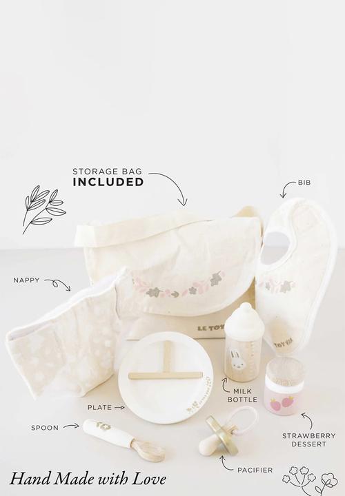 Le Toy Van - 8pcs Nursing Kit and Bag - multi