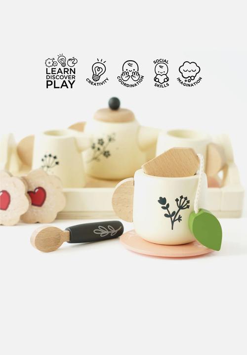 Le Toy Van - 12Pcs Tea Set & Tray - multi