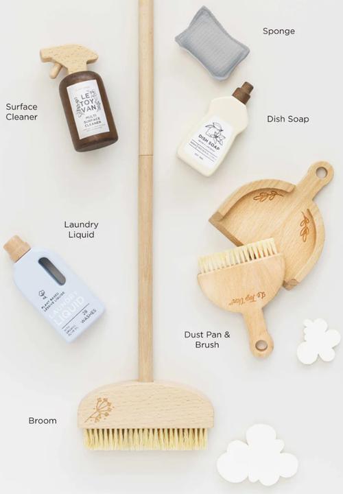 Le Toy Van - 7pcs Cleaning Set  - multi