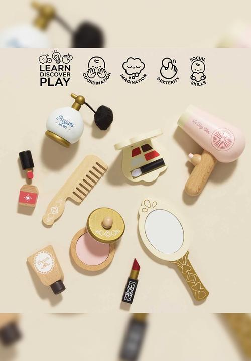 Le Toy Van - 11Pcs Vanity Star Beauty Kit - multi