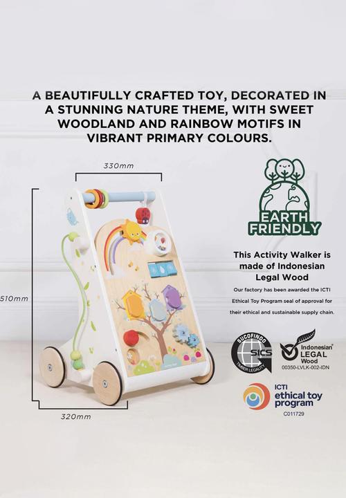 Le Toy Van - Activity Baby Walker -multi