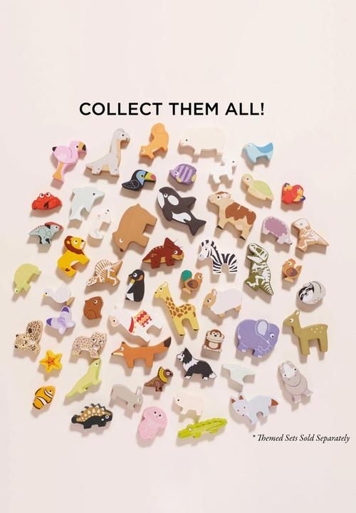 Le Toy Van - 10Pcs Andes Stacking Animals & Bag - multi
