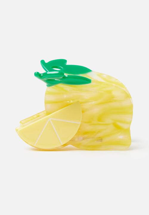 Tessa Design - Aspen lemon claw clip-yellow