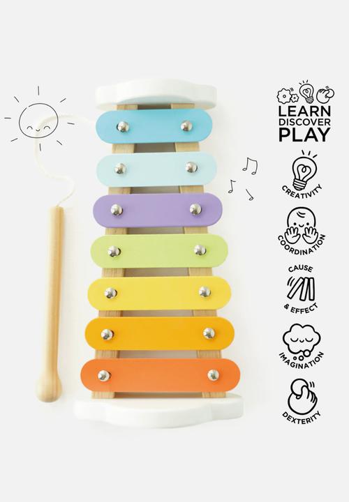 Le Toy Van - 2Pcs  Rainbow Xylophone - multi
