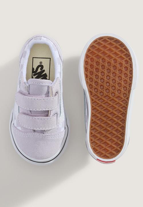 Vans - Old Skool V-Emy - Color Theory Checkerboard Lilac Mist