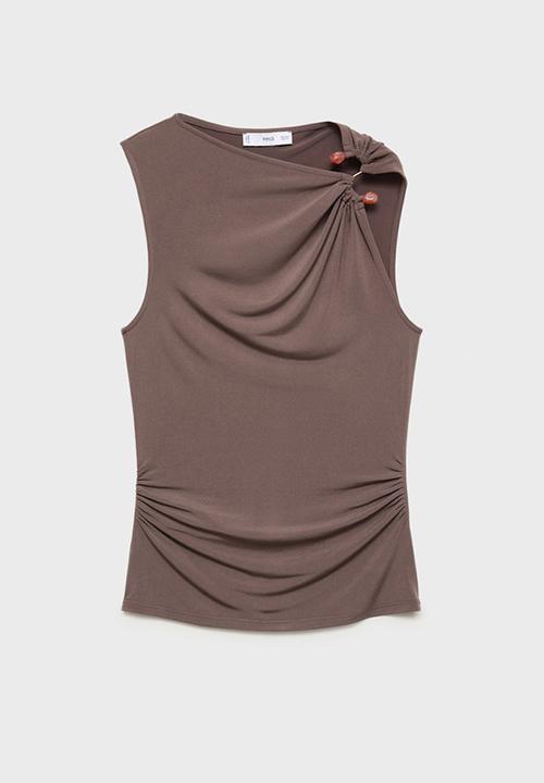 MANGO - Top Petri - Light/Pastel Brown