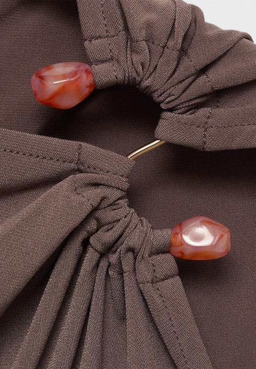 MANGO - Top Petri - Light/Pastel Brown