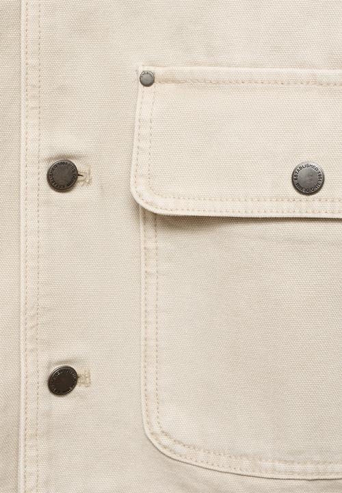 MANGO - Jacket Newrio - Light Beige