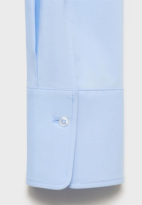 MANGO - Shirt Sofia - Light/Pastel Blue