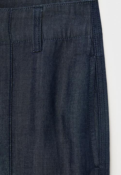 MANGO - Trousers Lua - Open Blue