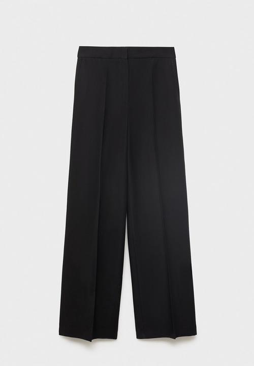 MANGO - Trousers Miso - Black
