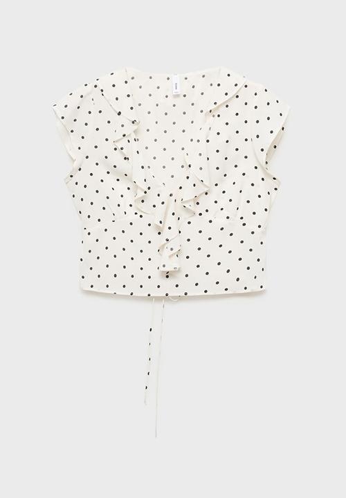 MANGO - Blouse Kendal - Natural