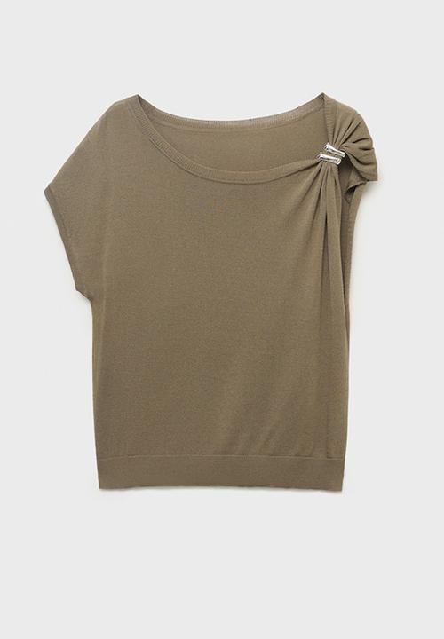 MANGO - Sweater Sophia - Medium Brown