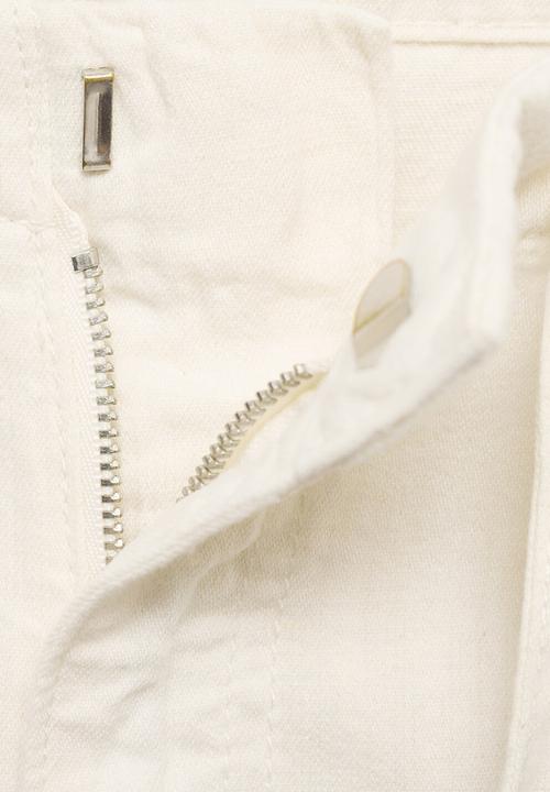 MANGO - Trousers Mery - Light Beige