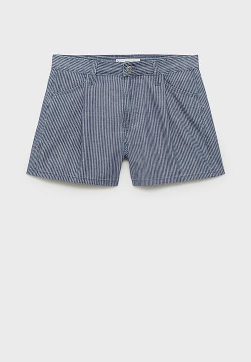 MANGO - Shorts Ibiza - Medium Blue