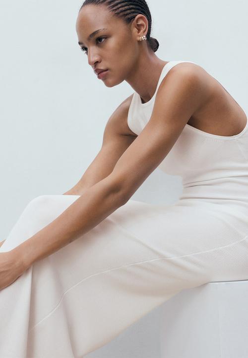 MANGO - Dress Perales - White