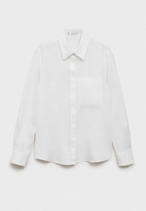 MANGO - Shirt Lino - Natural