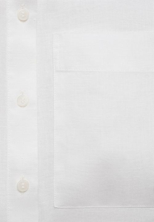 MANGO - Shirt Lino - Natural