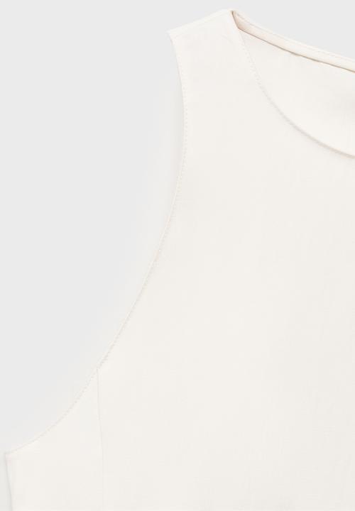 MANGO - Blouse Pepa - Natural