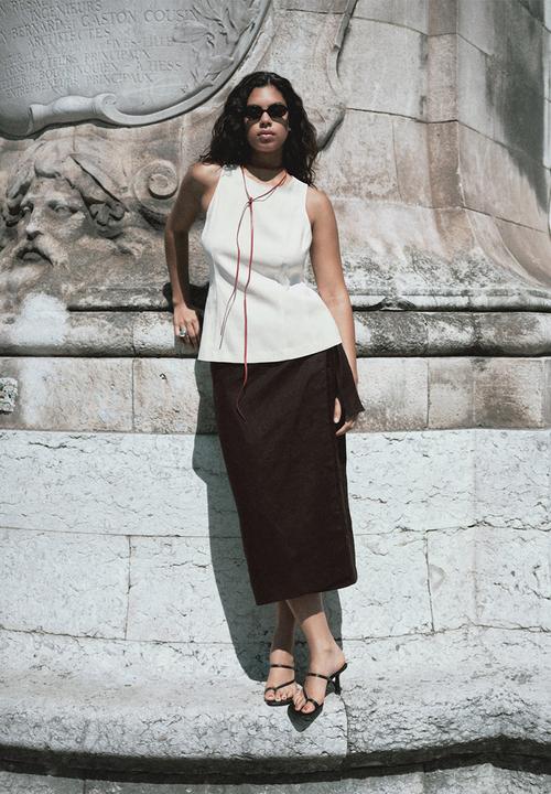 MANGO - Blouse Pepa - Natural