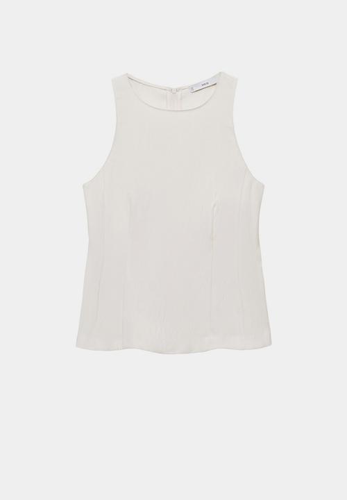 MANGO - Blouse Pepa - Natural