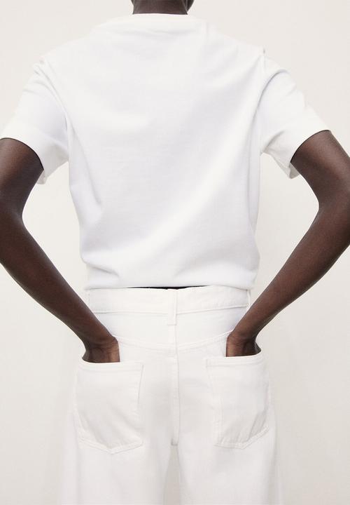 MANGO - Jeans Gala - White