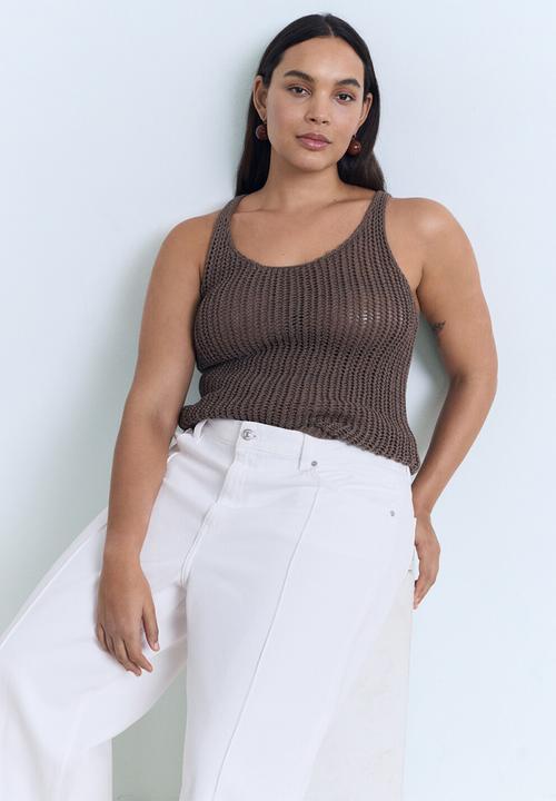 MANGO - Jeans Gala - White