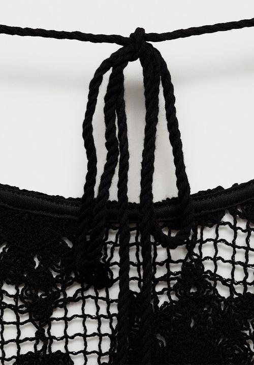 MANGO - Dress Cranky - Black