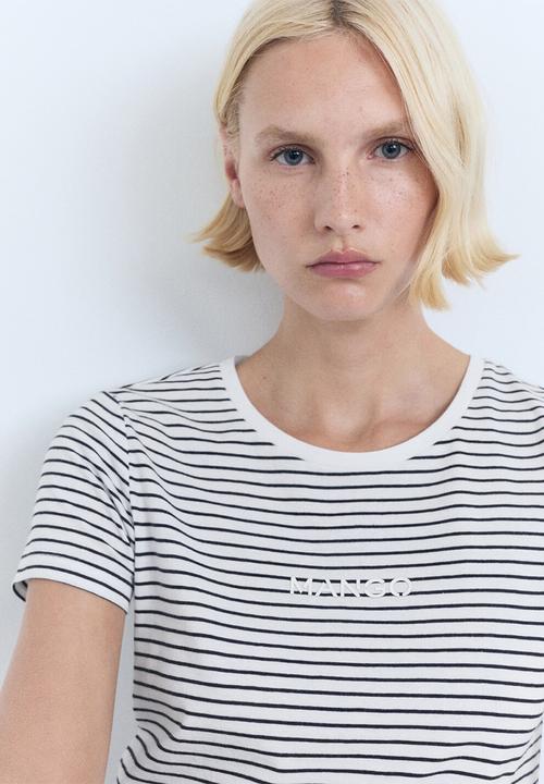MANGO - T-Shirt Mangora - Navy