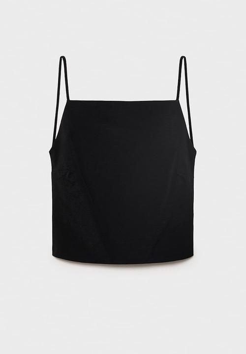MANGO - Top Malena - Black