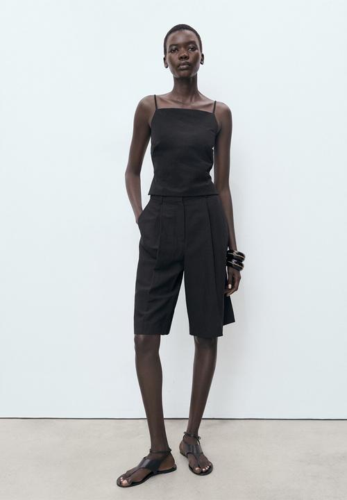 MANGO - Top Malena - Black
