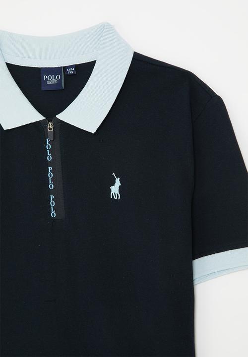POLO - Boys dawson quarter zip ss golfer - navy