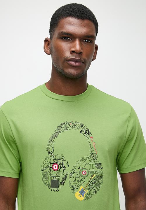 Ben Sherman - Typography Headphones - Piquant Green