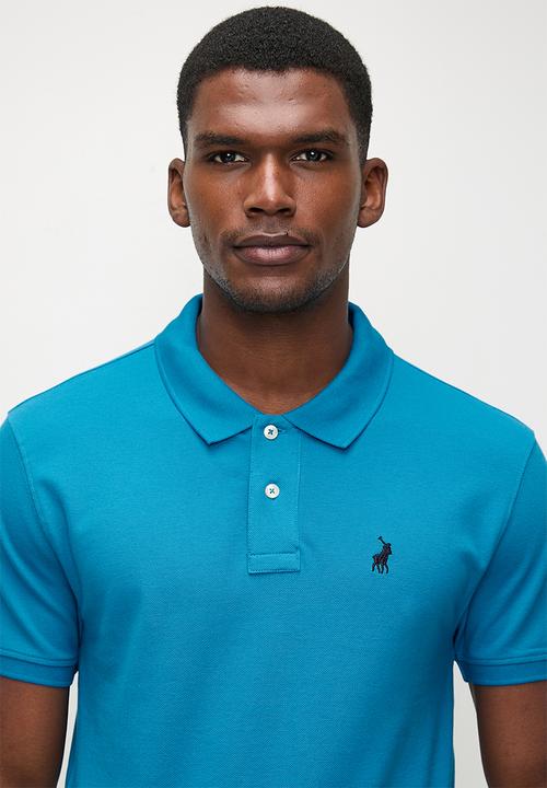 POLO - Carter essential pique ss golfer - blue