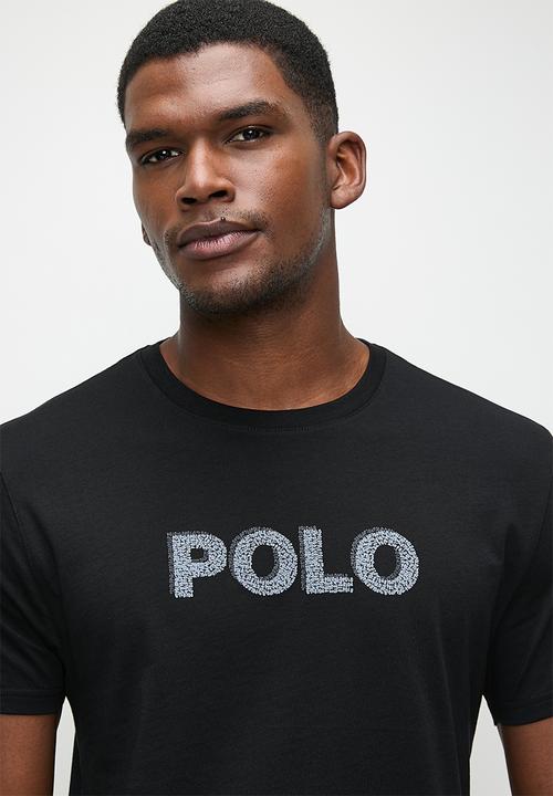 POLO - ENZO HD Logo Printed Ss T-Shirt - Black