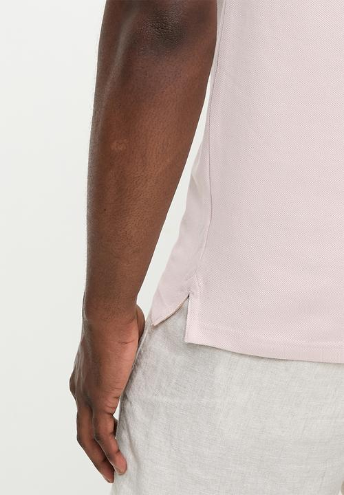POLO - CARTER  Essential Pique Ss Golfer - Light Pink