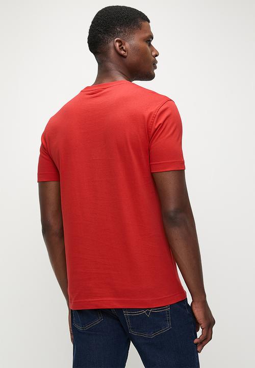 POLO - NYIKO PJC Ss Metallic Logo Tee - Red
