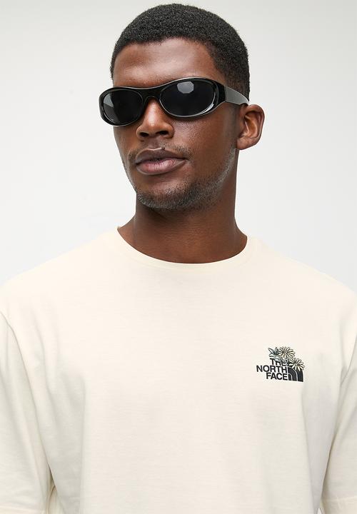 The North Face - Relaxed Flower Dome S/S Tee - Graphic - White Dune 
